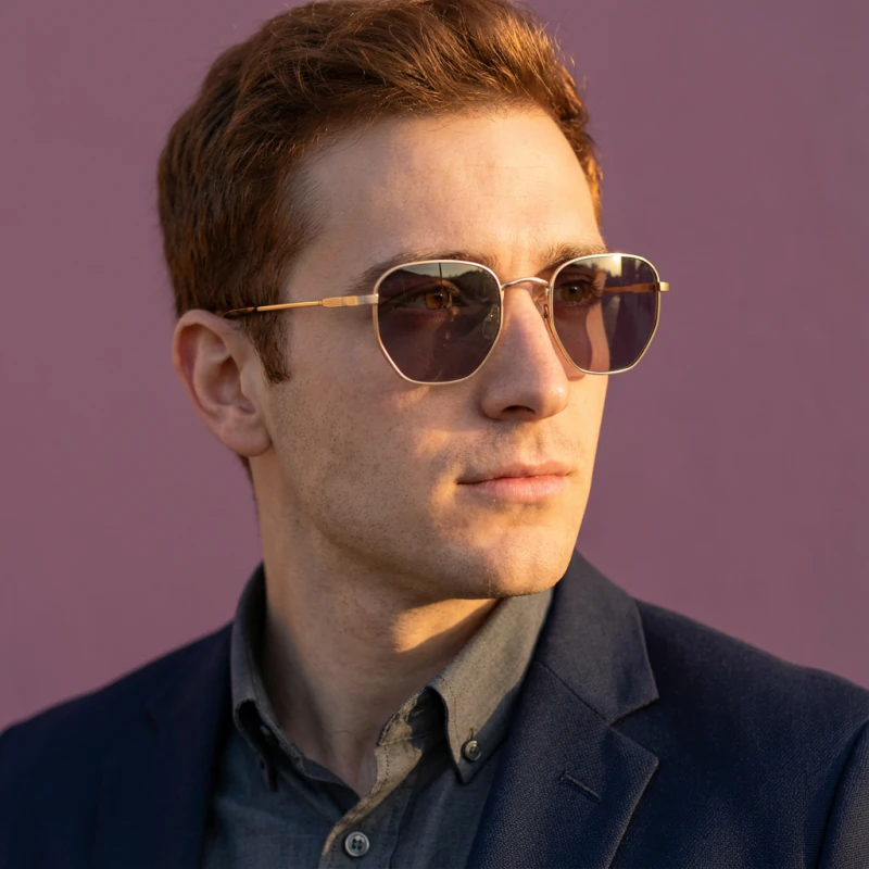 Aura Sunglasses OWS182 - Men's style
