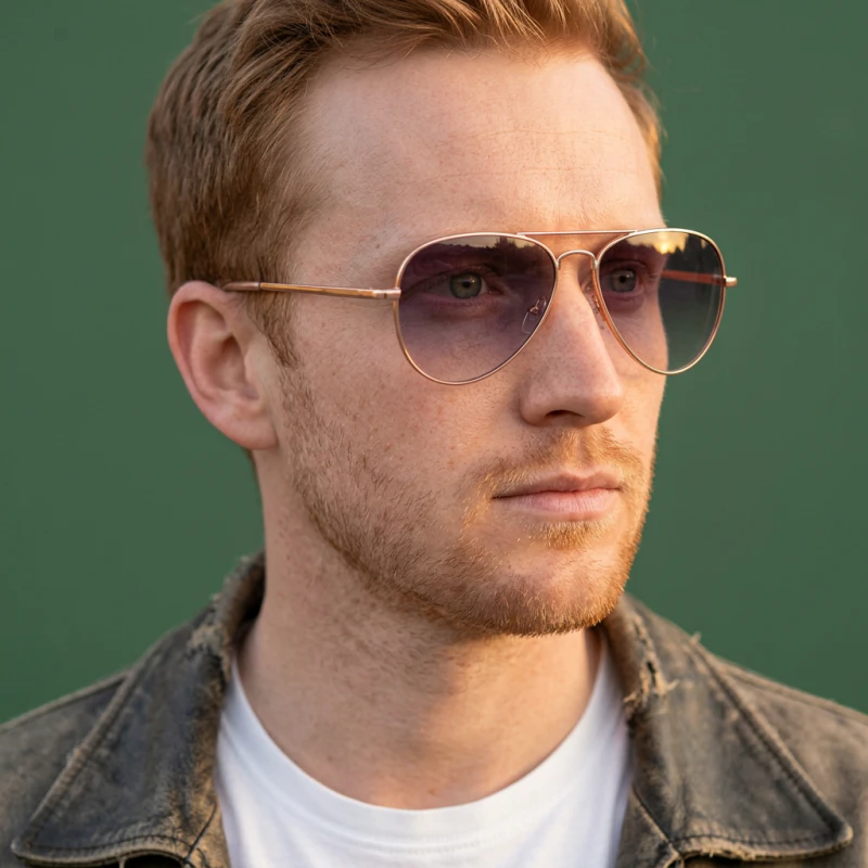 Aura Sunglasses OWMS198 - Men's style
